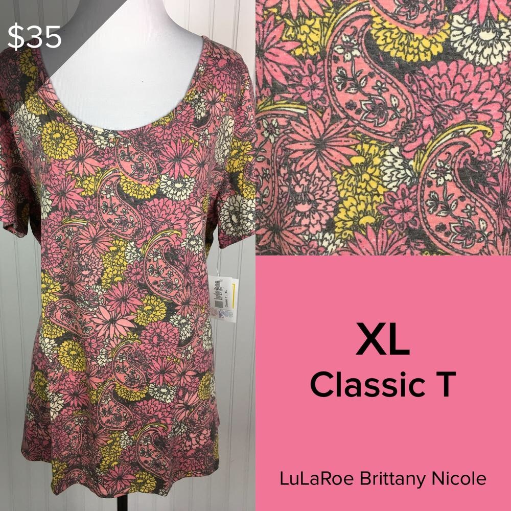 BNWT XL CLASSIC T LULAROE